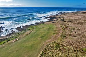 Cape Wickham 15th Green Aerial 2026